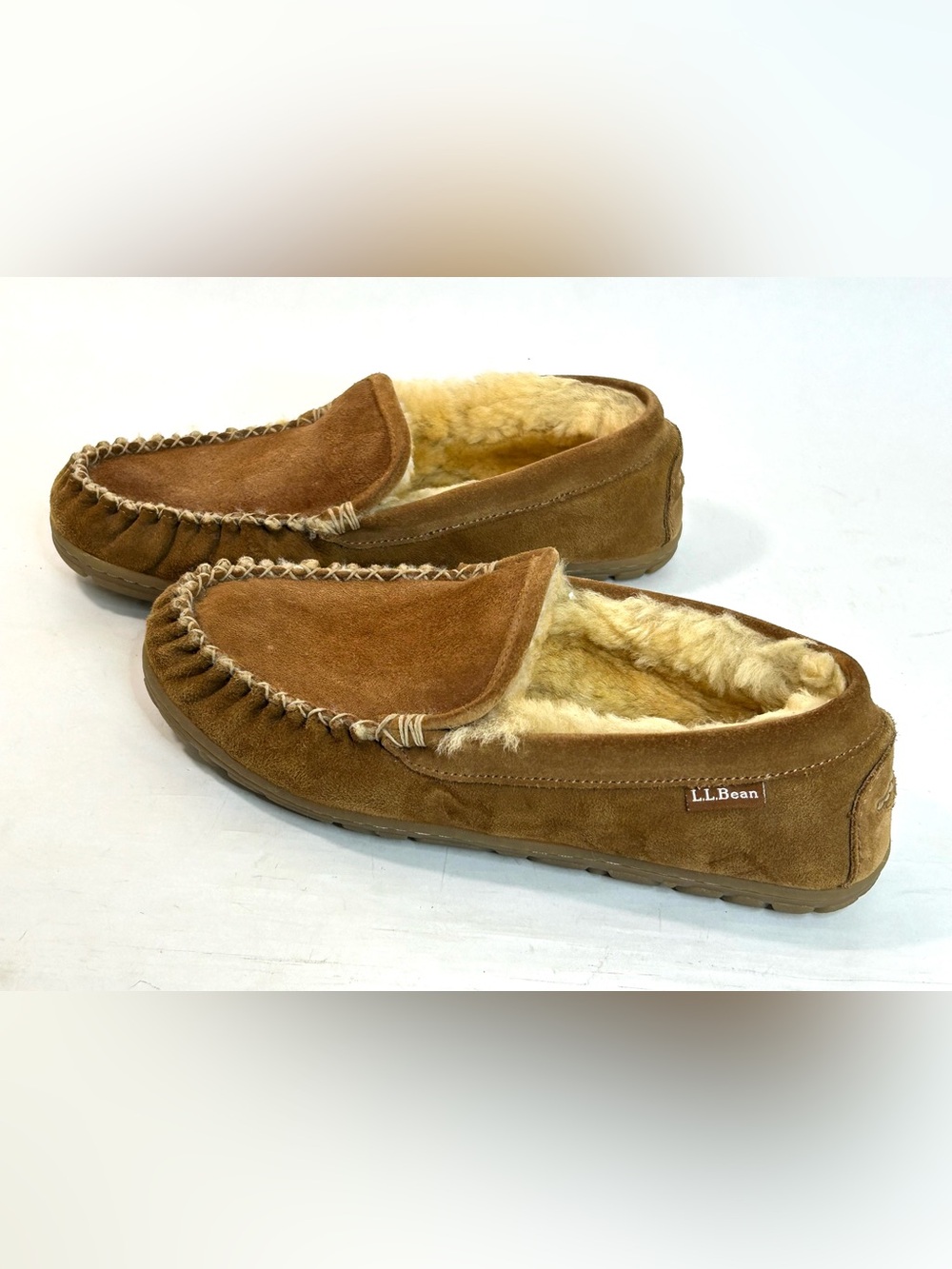 L.L.Bean Women’s Wicked Good Slippers, Venetian, Brown, size 9 - Picture 4 of 12
